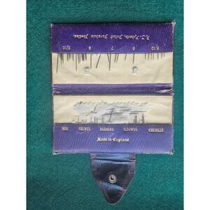 Vintage R J Roberts Parabola Sewing Needle Case ~England